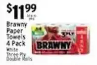 Associated Brawny paper towels offer