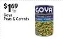 Associated Goya Peas & Carrots offer
