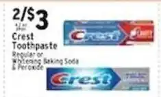 Associated Crest toothpaste offer