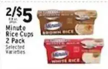 Associated Minute rice cups offer