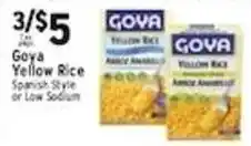 Associated Goya yellow rice offer
