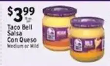 Associated Taco Bell Salsa Con Queso offer