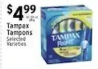 Associated Tampax Tampons offer