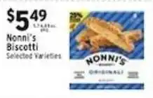 Associated Nonni's Biscotti offer