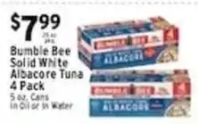 Associated Bumble Bee Solid White Albacore Tuna offer