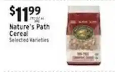 Associated Nature's Path Cereal offer