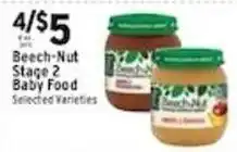 Associated Beech-Nut Stage 2 Baby Food offer