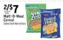 Associated Malt-O-Meal Cereal offer