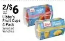 Associated Libby's Fruit Cups offer