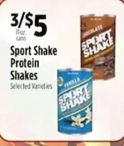 Pioneer Supermarkets Sport Shake Protein Shakes offer