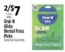 Pioneer Supermarkets Oral-B Glide Dental Floss Picks offer
