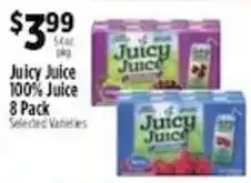 Pioneer Supermarkets Juicy Juice 100% Juice offer