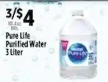 Pioneer Supermarkets Pure Life Purified Water offer