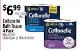 Pioneer Supermarkets Cottonelle bath tissue offer