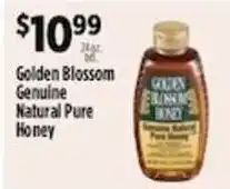 Pioneer Supermarkets Golden Blossom genuine natural pure honey offer
