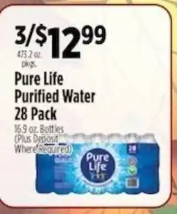 Pioneer Supermarkets Pure Life Purified Water offer
