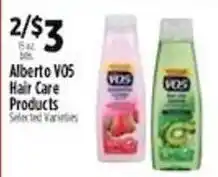 Pioneer Supermarkets Alberto VO5 Hair Care Products offer