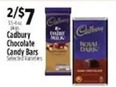 Pioneer Supermarkets Cadbury Chocolate Candy Bars offer