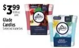 Pioneer Supermarkets Glade Candles offer