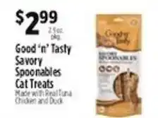 Pioneer Supermarkets Good 'n' Tasty Spoonables Cat Treats offer