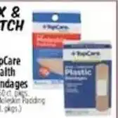 Pioneer Supermarkets TopCare Health Bandages offer