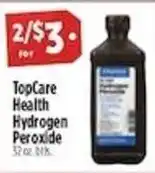 Pioneer Supermarkets TopCare Health Hydrogen Peroxide offer