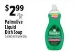 Pioneer Supermarkets Palmolive liquid dish soap offer