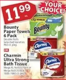 Associated Bounty Paper Towels offer