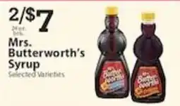 Associated Mrs. Butterworth's Syrup offer