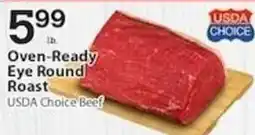 Associated Usda choice beef oven-ready eye round roast offer