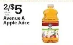 Associated Avenue A Apple Juice offer