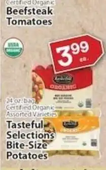 Associated Tasteful Selections Bite-Size Potatoes offer