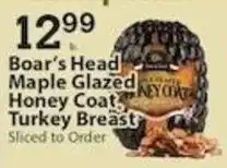 Associated Boar's Head Maple Glazed Honey Coat Turkey Breast offer