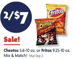 Family Dollar Cheetos or Fritos offer