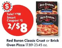 Family Dollar Red Baron Classic Crust or Brick Oven Pizza offer