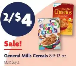 Family Dollar General Mills Cereals offer