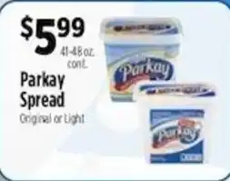 Pioneer Supermarkets Parkay Spread offer