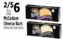 Pioneer Supermarkets McCadams Cheese Bars offer