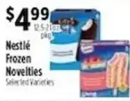 Pioneer Supermarkets Nestle frozen novelties offer