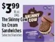 Pioneer Supermarkets The Skinny Cow Ice Cream Sandwiches offer