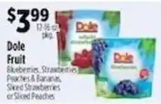Pioneer Supermarkets Dole Fruit offer
