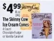 Pioneer Supermarkets The Skinny Cow Ice Cream Cones offer