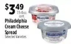 Pioneer Supermarkets Philadelphia cream cheese spread offer
