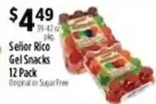 Pioneer Supermarkets Senior Rico Gel Snacks offer