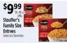 Pioneer Supermarkets Stouffer's Family Size Entrees offer