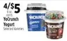 Pioneer Supermarkets YoCrunch Yogurt offer