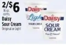 Pioneer Supermarkets Daisy sour cream offer
