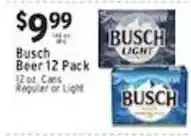 Associated Busch Beer offer