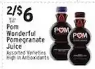 Associated Pom Wonderful Pomegranate Juice offer