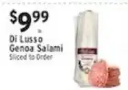 Associated Di Lusso Genoa Salami offer